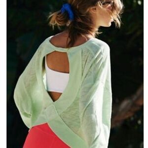 Free People 'My Time Layer' Neon Lime